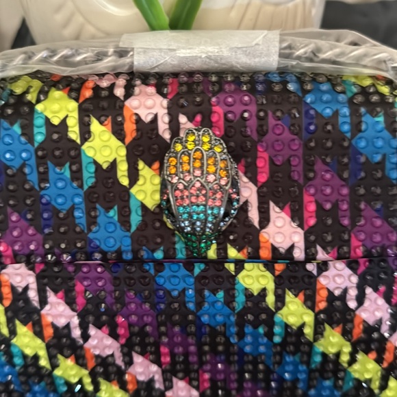 Kurt Geiger London Mini Kensington Crystal Convertible Crossbody Bag - Picture 16 of 17